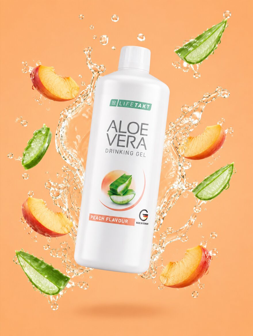 Aloe Vera Гел Peach Flavour